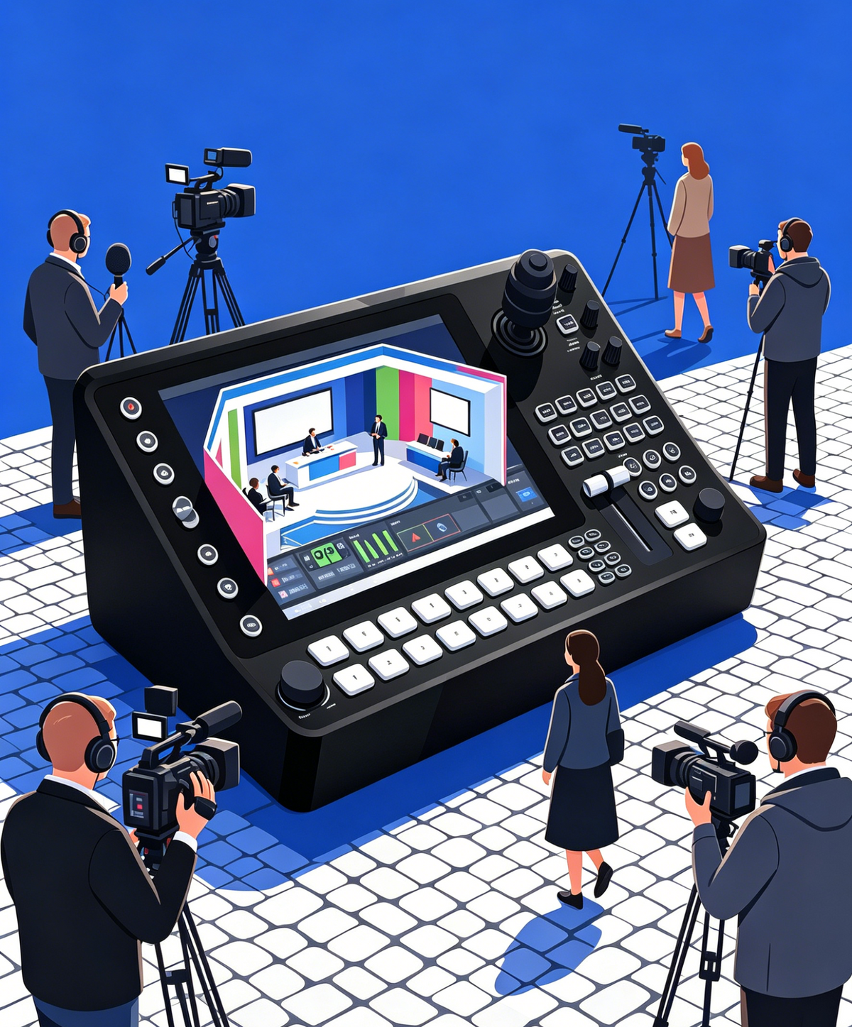 Sprolink MC-NDI: The All-in-One 8-Channel NDI Video Switcher That Thinks Like a Crew