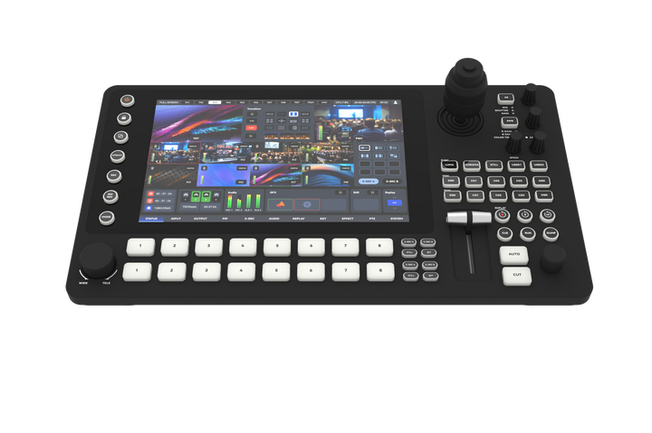 SPROLINK MC-NDI 8-Channel NDI Video Switcher, 10.1