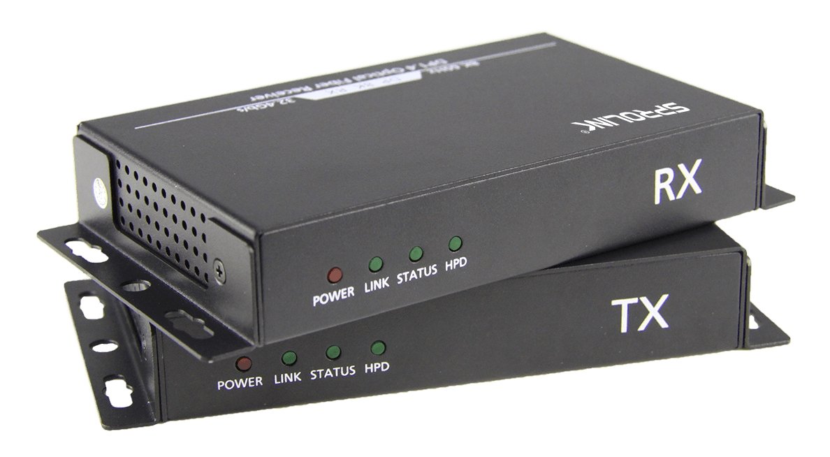 SPROLINK LK2-DP Optic Fiber Extender 4k Signal Transmission fiber ...