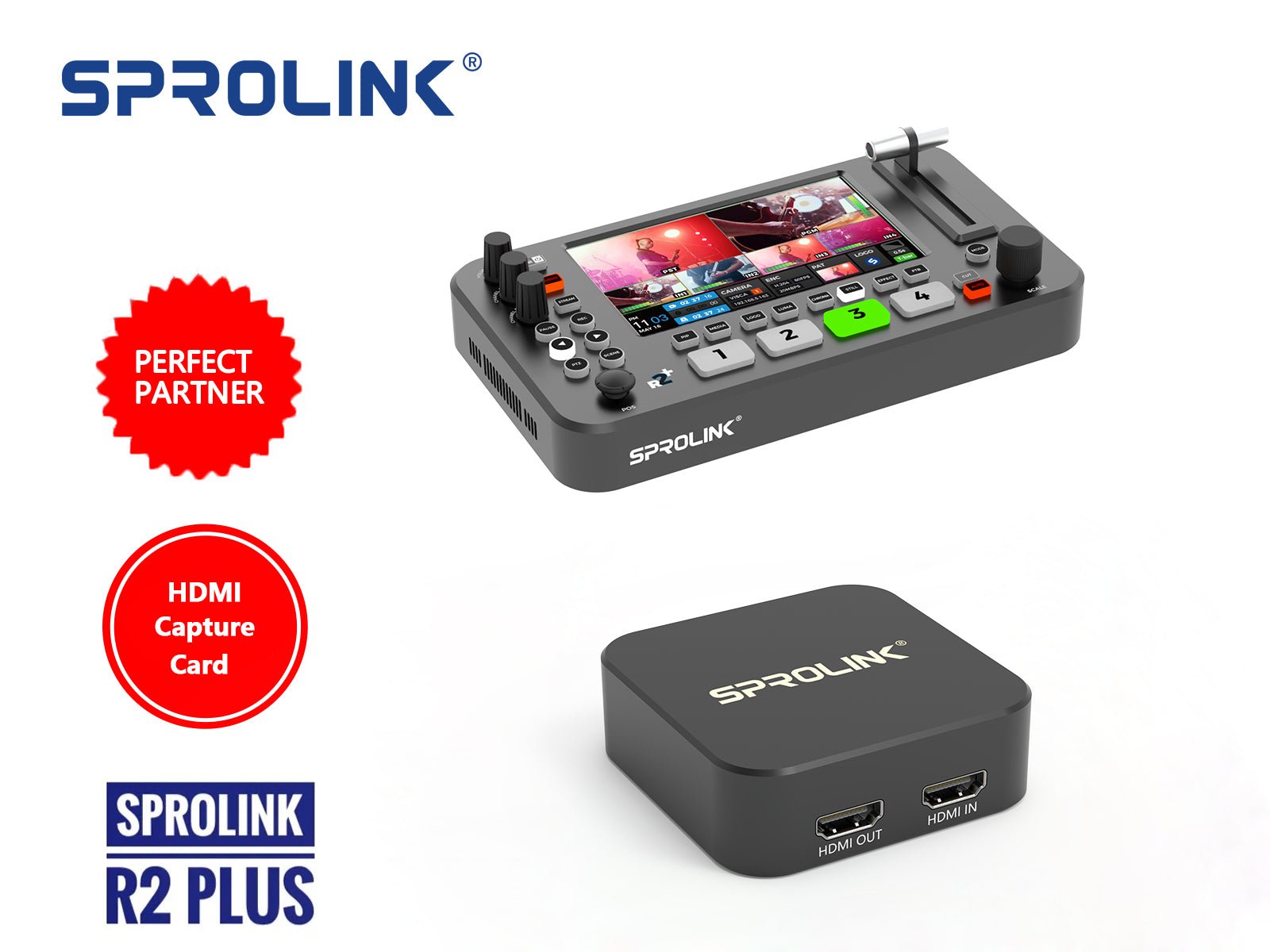 SPROLINK NeoLIVE R2 Plus Video Switcher Mixer – Sprolink-official
